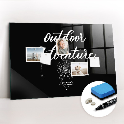 Beschreibbare magnettafel küche Outdoor-Abenteuer