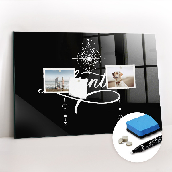 Schreib magnettafel Abenteuer