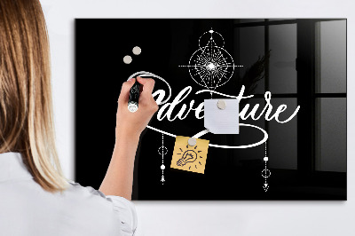 Schreib magnettafel Abenteuer