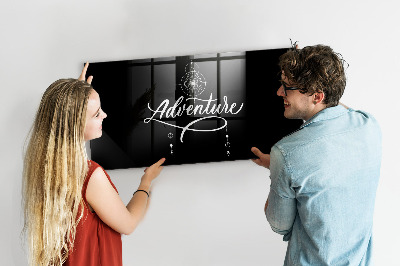 Schreib magnettafel Abenteuer