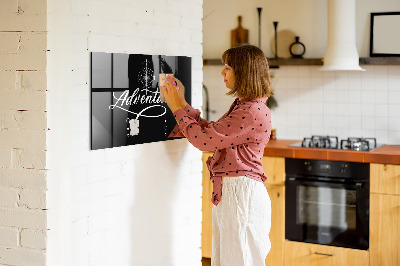 Magnetische, trocken abwischbare Tafel Abenteuer