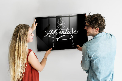 Schreib magnettafel Abenteuer