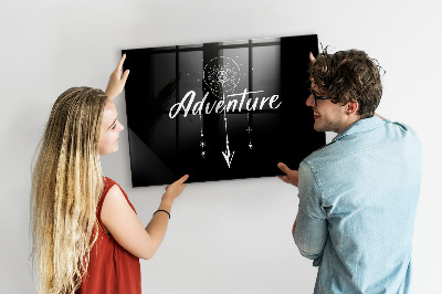 Beschreibbare magnettafel küche Abenteuer