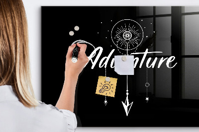 Beschreibbare magnettafel küche Abenteuer