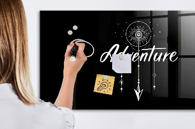 Beschreibbare magnettafel küche Abenteuer