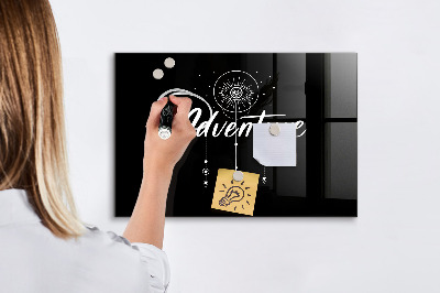 Beschreibbare magnettafel küche Abenteuer