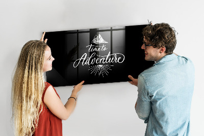 Schreib magnettafel Abenteuer