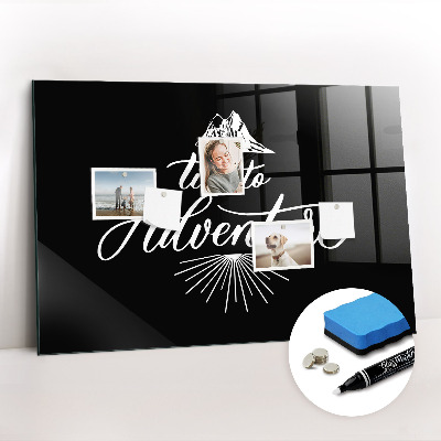 Schreib magnettafel Abenteuer