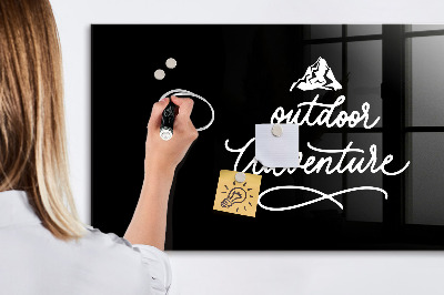Beschreibbare magnettafel küche Outdoor-Abenteuer