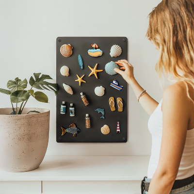 Magnettafel dekorativ bedruckt in der Größe 40 x 60 cm