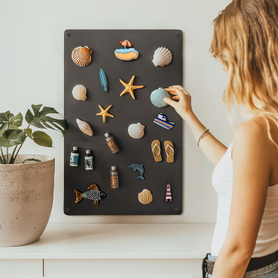 Magnetboard für Reisemagnete in der Größe 50 × 80 cm