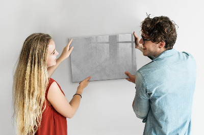 Magnettafel mit Marker Steinmauer