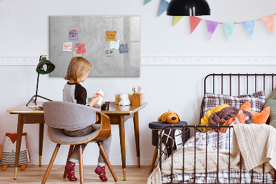 Magnettafel mit Marker Steinmauer