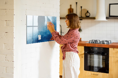 Magnetische Schreibtafel Wasserentnahme