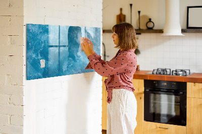 Beschreibbare magnettafel küche Meerwasser