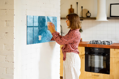 Beschreibbare magnettafel küche Meerwasser