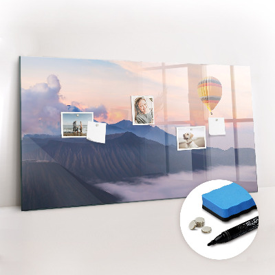 Beschreibbare magnettafel Wunderschöne Landschaft