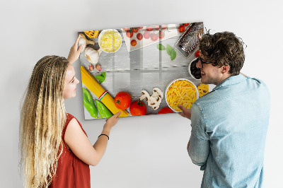 Beschreibbare magnettafel Zutaten