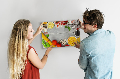 Beschreibbare magnettafel Zutaten
