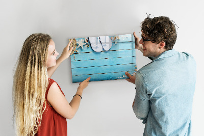 Beschreibbare magnettafel küche Urlaubsaccessoires