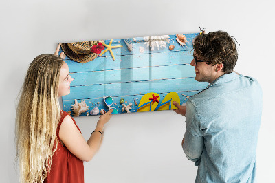 Magnettafel mit Marker Strandzubehör