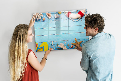 Beschreibbare magnettafel Strand-Gadgets