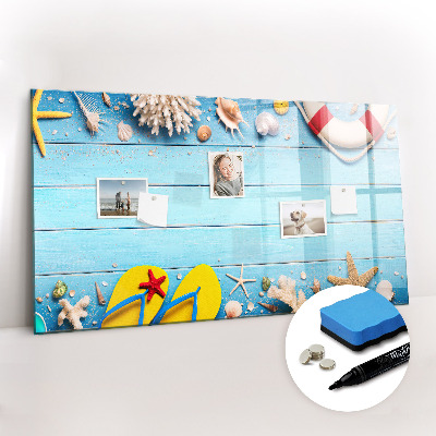 Beschreibbare magnettafel Strand-Gadgets