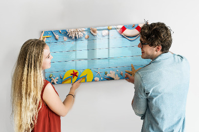 Beschreibbare magnettafel Strand-Gadgets