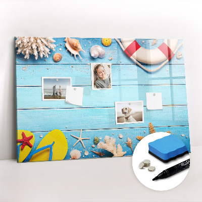 Beschreibbare magnettafel Strand-Gadgets