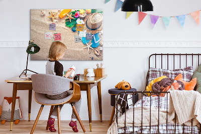Beschreibbare magnettafel Sommeraccessoires