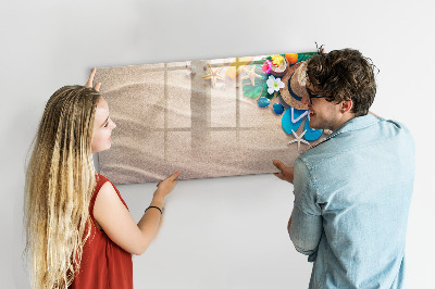 Beschreibbare magnettafel Sommeraccessoires