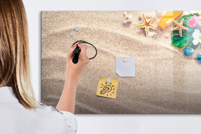 Beschreibbare magnettafel Sommeraccessoires