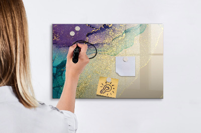 Beschreibbare magnettafel küche Elegante Abstraktion