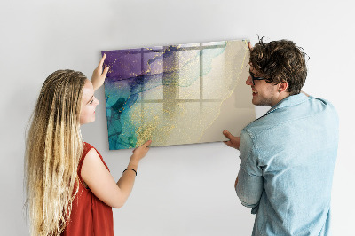 Beschreibbare magnettafel küche Elegante Abstraktion