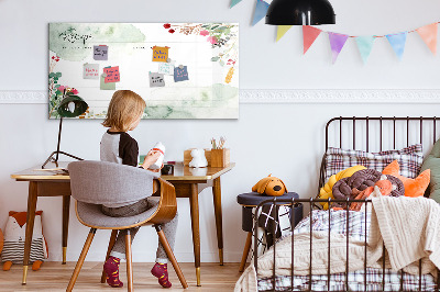 Magnettafel mit Marker Platz für das Rezept