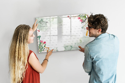 Magnettafel mit Marker Platz für das Rezept