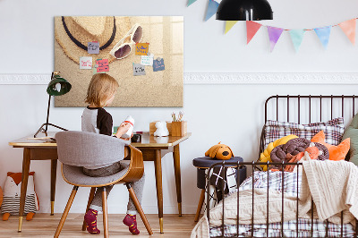 Beschreibbare magnettafel Sommeraccessoires