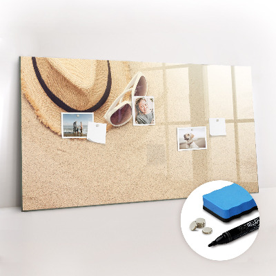 Beschreibbare magnettafel Sommeraccessoires