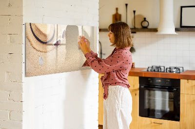 Beschreibbare magnettafel Sommeraccessoires