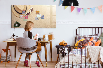Beschreibbare magnettafel Sommeraccessoires