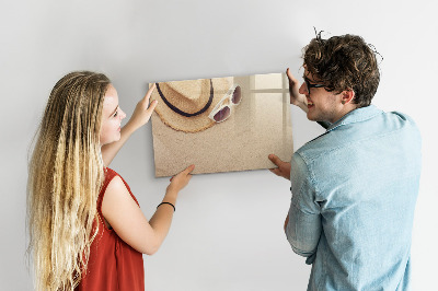 Beschreibbare magnettafel Sommeraccessoires