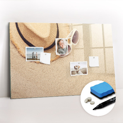 Beschreibbare magnettafel Sommeraccessoires