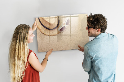 Beschreibbare magnettafel Sommeraccessoires