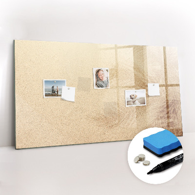 Beschreibbare magnettafel küche Abstrakte Blätter