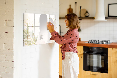 Magnetische Schreibtafel Pastellabstraktion