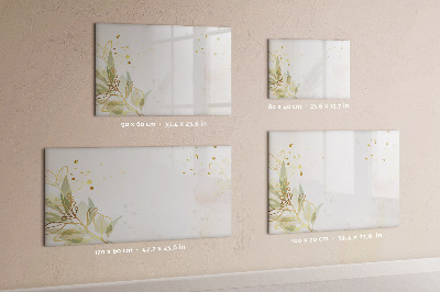 Beschreibbare magnettafel Pastellabstraktion