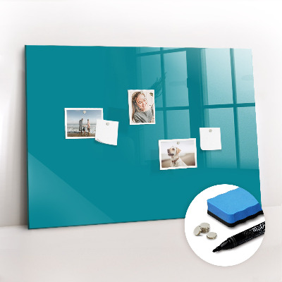 Beschreibbare magnettafel Meeresfarbe