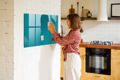 Beschreibbare magnettafel Meeresfarbe
