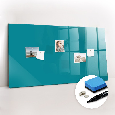 Beschreibbare magnettafel Meeresfarbe