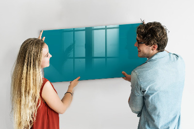 Beschreibbare magnettafel Meeresfarbe